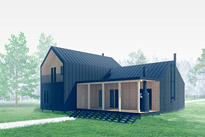 Black house | A small family cottage